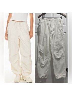 NWT Aritzia TNA New Cache Cargo Pants Gd Birch Utility Parachute Size Small